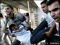 Hamas fighter killed in air strike