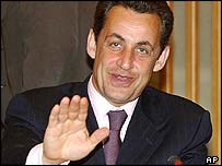 Sarkozy wins 