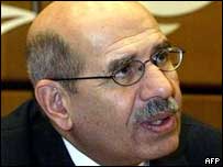 ElBaradei in Iran for nuclear talks