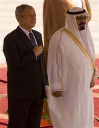 Bush asks Saudis to increase oil production 