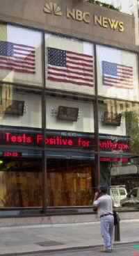 NBC Aide Tests Positive for Anthrax