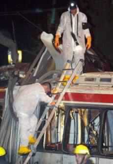 Huge Explosion Kills More than 20 on Israeli Bus