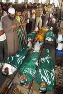 Israeli Army Kills Five Palestinians