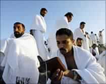 Flood Arafat in Hajj Climax