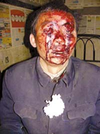 Zhao Mourners Beaten Up